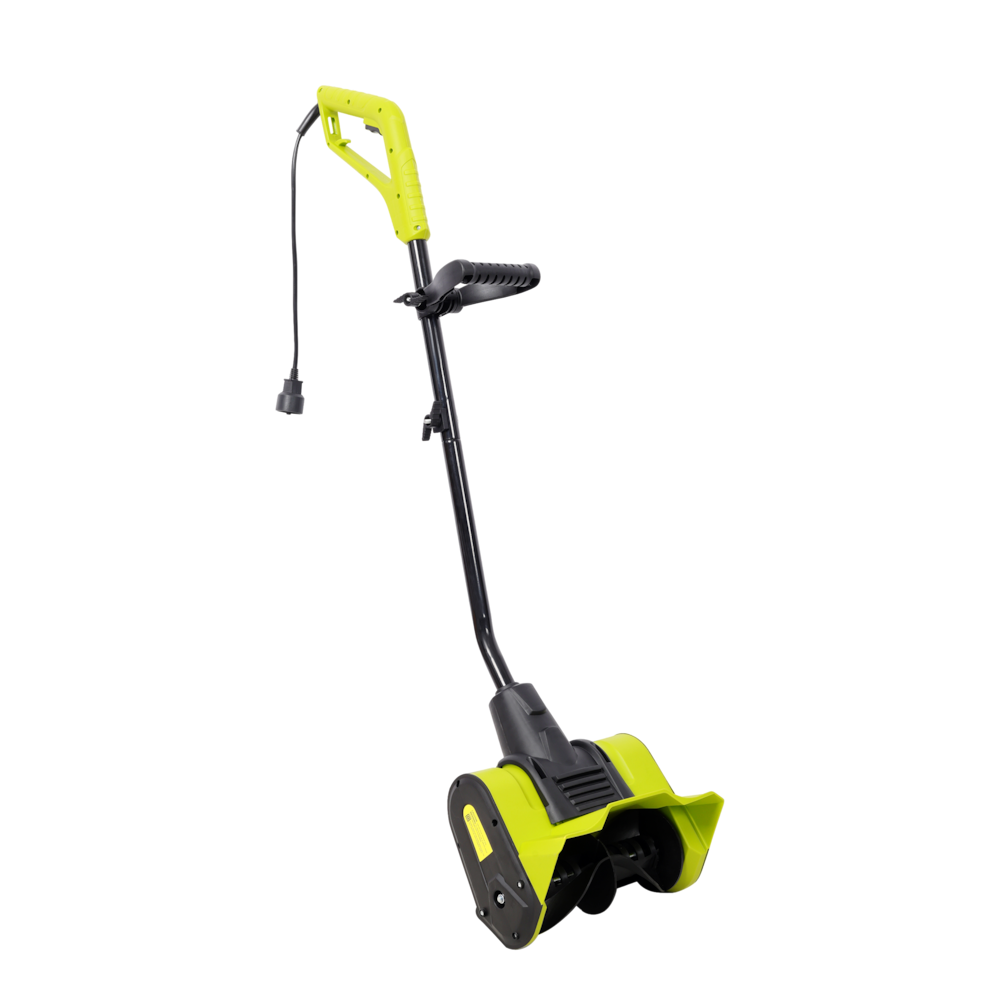 12-Inch Corded Electric Snow Blower, 10 Amp Motor, Dual Blade Auger, 19FT Throwing Distance_4Dock